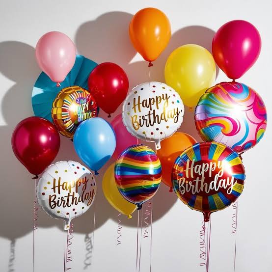BALLOON HBD TIPTOP MACAROON COLOR