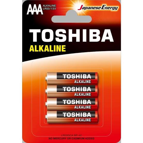 BAZAR PILES TOSHIBA AAA PACK DE 4