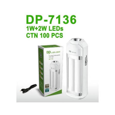 BAZAR TOUCHE RECHARGEABLE HAND LAMPS DP-7136