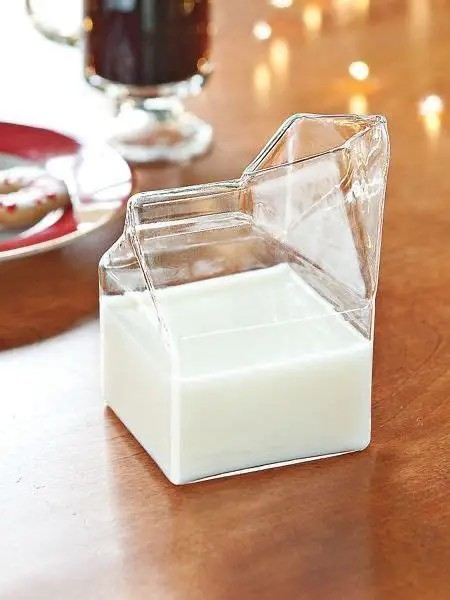 BOITE A LAIT TRANSPARENT
