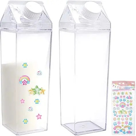 BOITE A LAIT TRANSPARENT