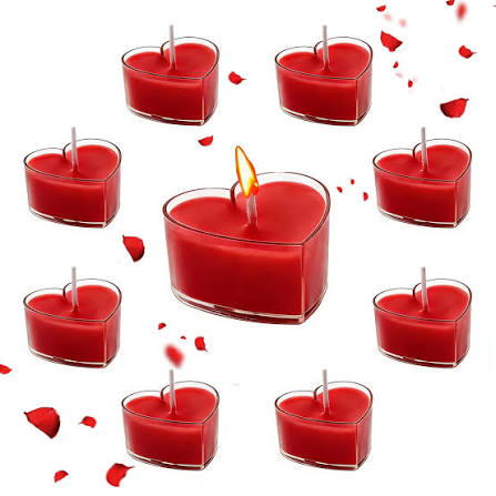 BOUGIE HAPPY BIRTHDAY EN COEUR XYR
