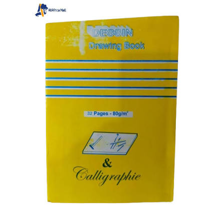 CAHIER DE DESSIN 32P CALLIGRAPHIE