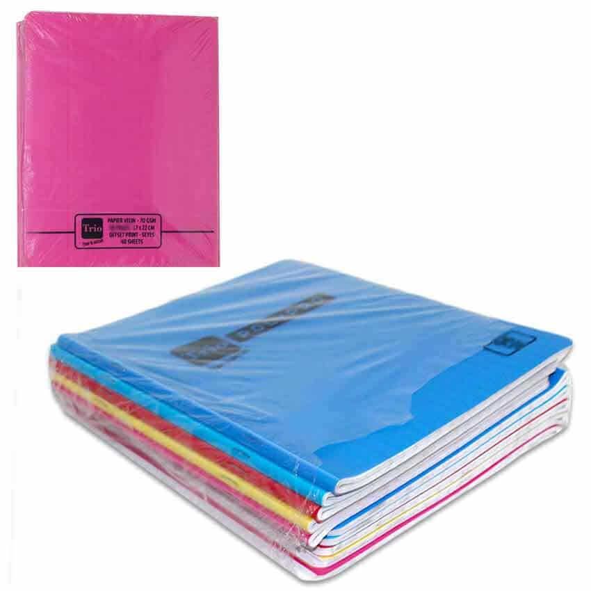 CAHIER GOLD 200P A5 POLYPRO 70G