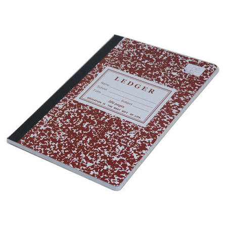 CAHIER LEDGER 200P SQ LOCALE