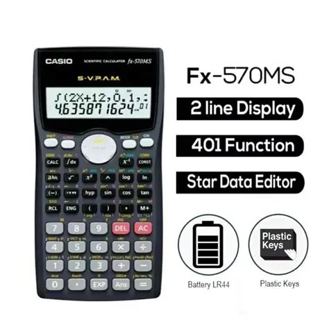 CALCULATRICE SCIENTIFIQUE CASIO FX-570MS