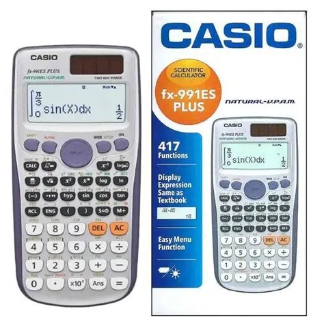 CALCULATRICE SCIENTIFIQUE FX-991ES PLUS GRISE