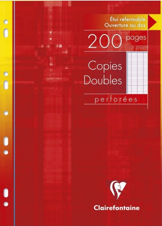 COPIES DOUBLES 200P A4 PAPERLINE