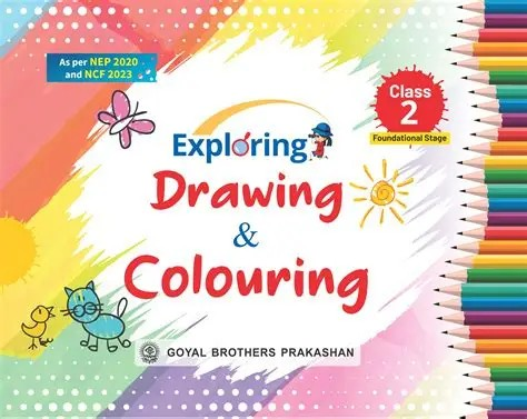 DAV DRAWING AND COLOURING CLASS 2