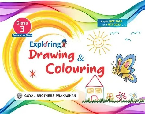 DAV DRAWING AND COLOURING CLASS 3