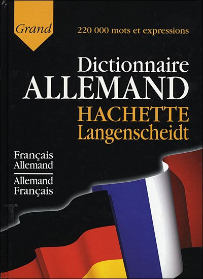 DICTIONNAIRE LANGENSCHEIDT FRANCAIS-ALLEMAND