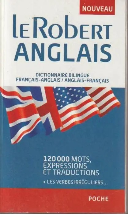 DICTIONNAIRE LE ROBERT ANGLAIS 1ER PRIX