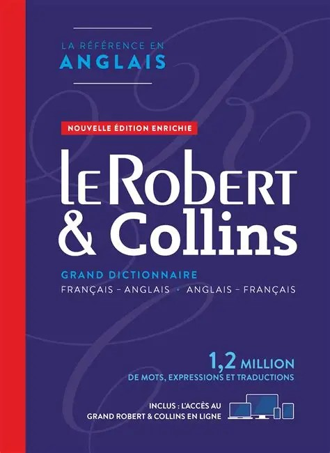 DICTIONNAIRE LE ROBERT & COLLINS ANGLAIS