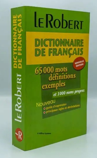 DICTIONNAIRE LE ROBERT DE FRANCAIS 1ER PRIX