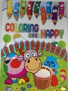 COLORING AND BE HAPPY A4-10-52