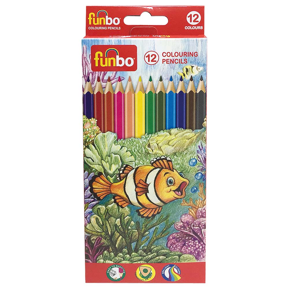 CRAYON DE COULEUR FUNBO FO-CLP-12