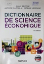 DICTIONNAIRE DE SCIENCE ECONOMIQUE