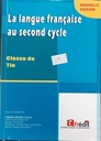 LANGUE FRANCAISE AU SECOND CYCLE TLE