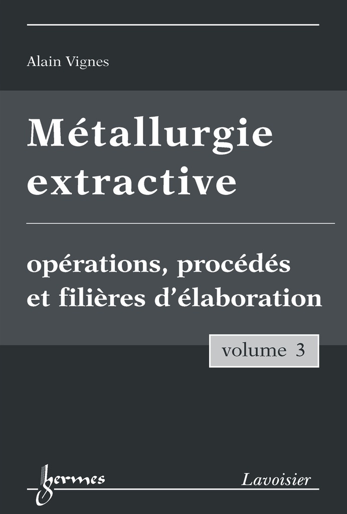 METALLURGIE EXTRACTIVE VOL3