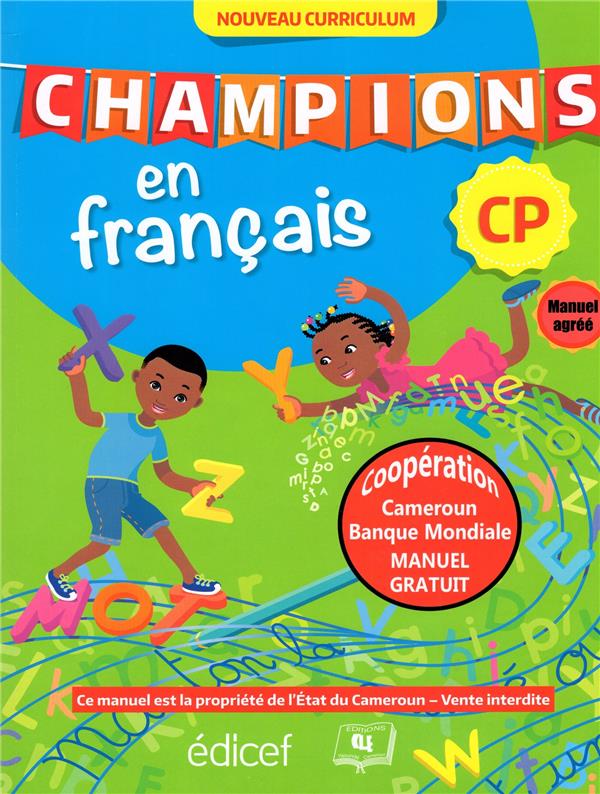 NOUVEAU CURRICULUM CHAMPIONS EN FRANCAIS CP