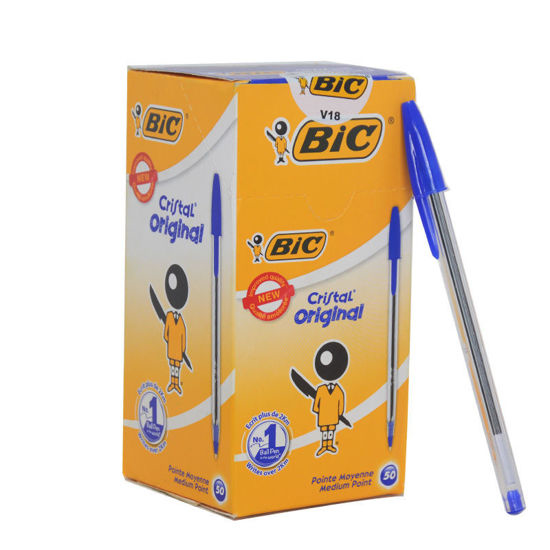 PAQUET DE 50 BIC CRISTAL