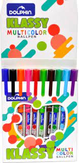 STYLO DOLPHIN MULTICOLOR KLASSY