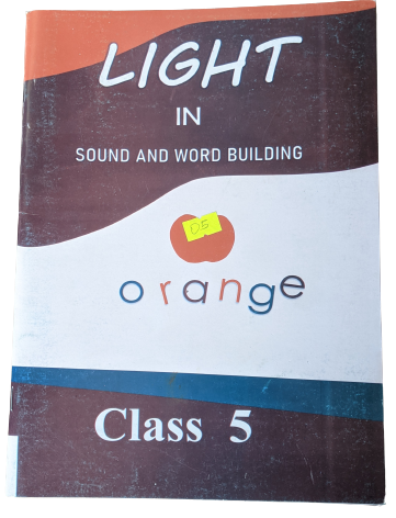 LIGHT IN SOUND AND WORD BUILDING CLASS 5