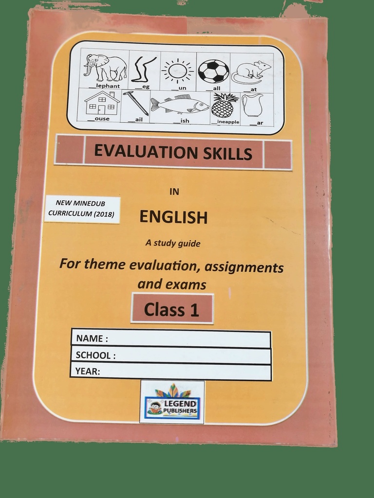 EVALUATION SKILLS IN ENGLISH CL1