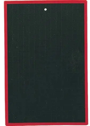 [06399] ARDOISE NOIRE PLASTIQUE AVEC CROCHET A4