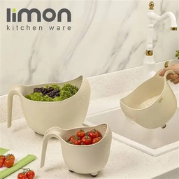 [05875] BAZAR COLANDER & BOWL LIMON 018