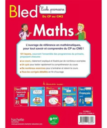 [05417] BLED MATHS ECOLE PRIMAIRE CP AU CM2
