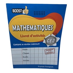 [05086] BOOST MATHEMATIQUES LIVRET CE2