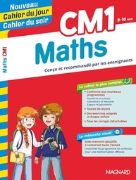 [01019] CAHIER DU JOUR EN MATHS CM1