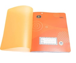 [07660] CAHIER GOLD 100P A5 POLYPRO 60G