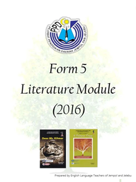 [098872] CAMEROON GCE LITERATURE IN ENGLISH COMPANION FORM5 WKB