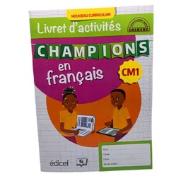 [06708] CHAMPIONS EN FRANCAIS LIVRET CM1
