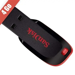 [06596] CLE USB SANDISK 4GB