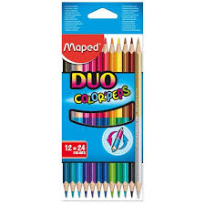 [00739] CRAYON DE COULEUR MAPED DUO COLORS 829600