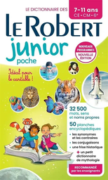 [08257] DICTIONNAIRE LE ROBERT JUNIOR POCHE 7-11ANS
