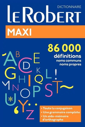 [08256] DICTIONNAIRE LE ROBERT MAXI