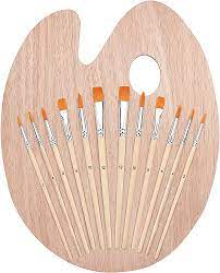 [01381] WOODEN PALETTE SET AB-250